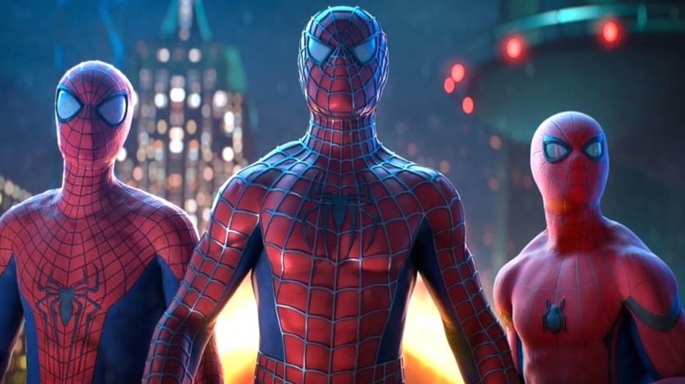 Fandovská viz tří Spider-Manů pohromadě